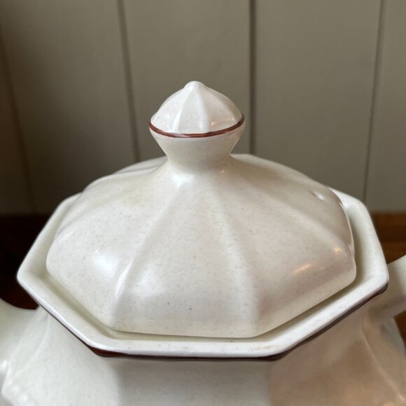 Kensington Staffordshire Ironstone England Teapot - Picture 8 of 15